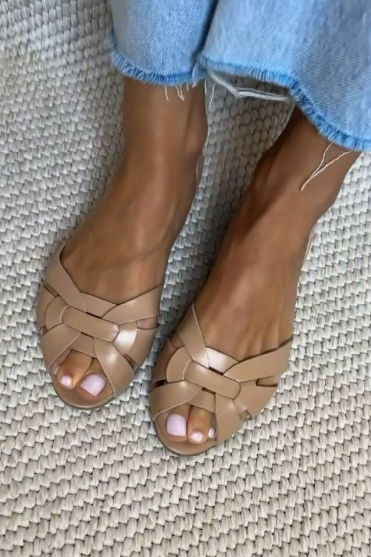 Serafina | Sandalias Trenzadas Naturales