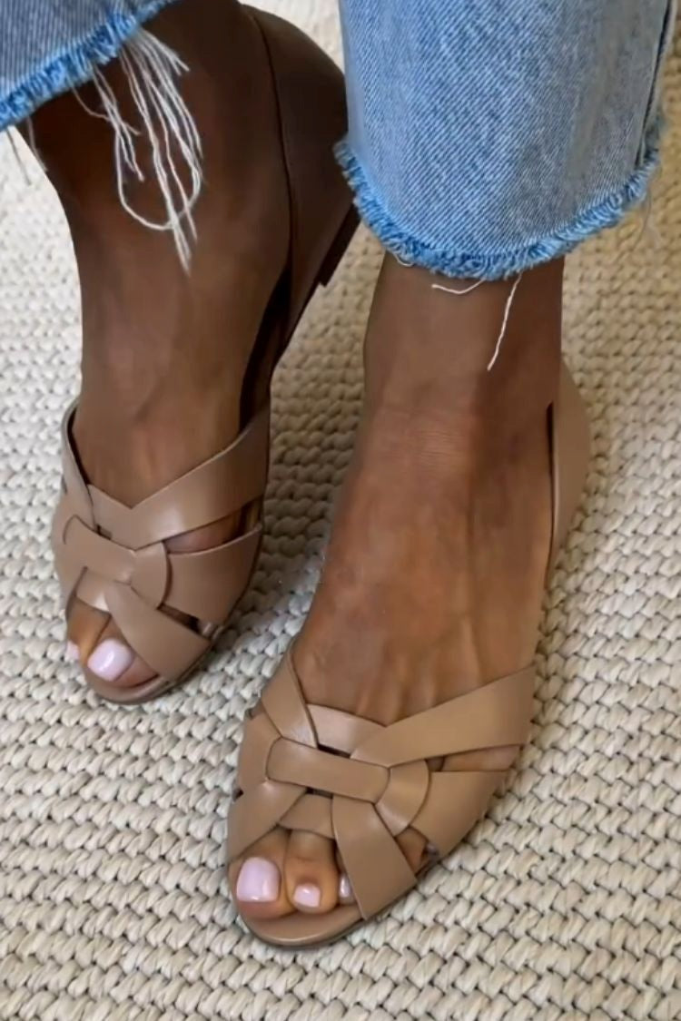 Serafina | Sandalias Trenzadas Naturales