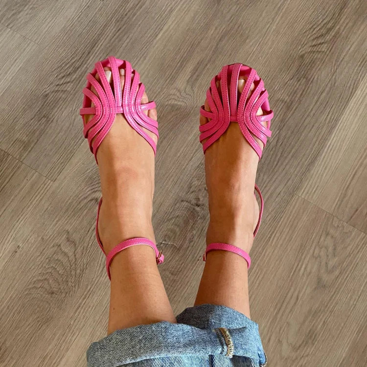 Victoria | Sandalias Joyas Doradas
