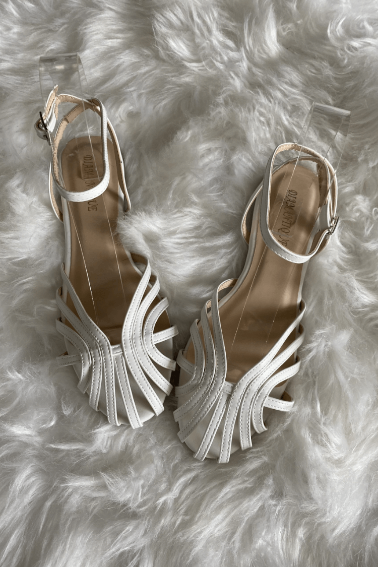 Victoria | Sandalias Joyas Doradas