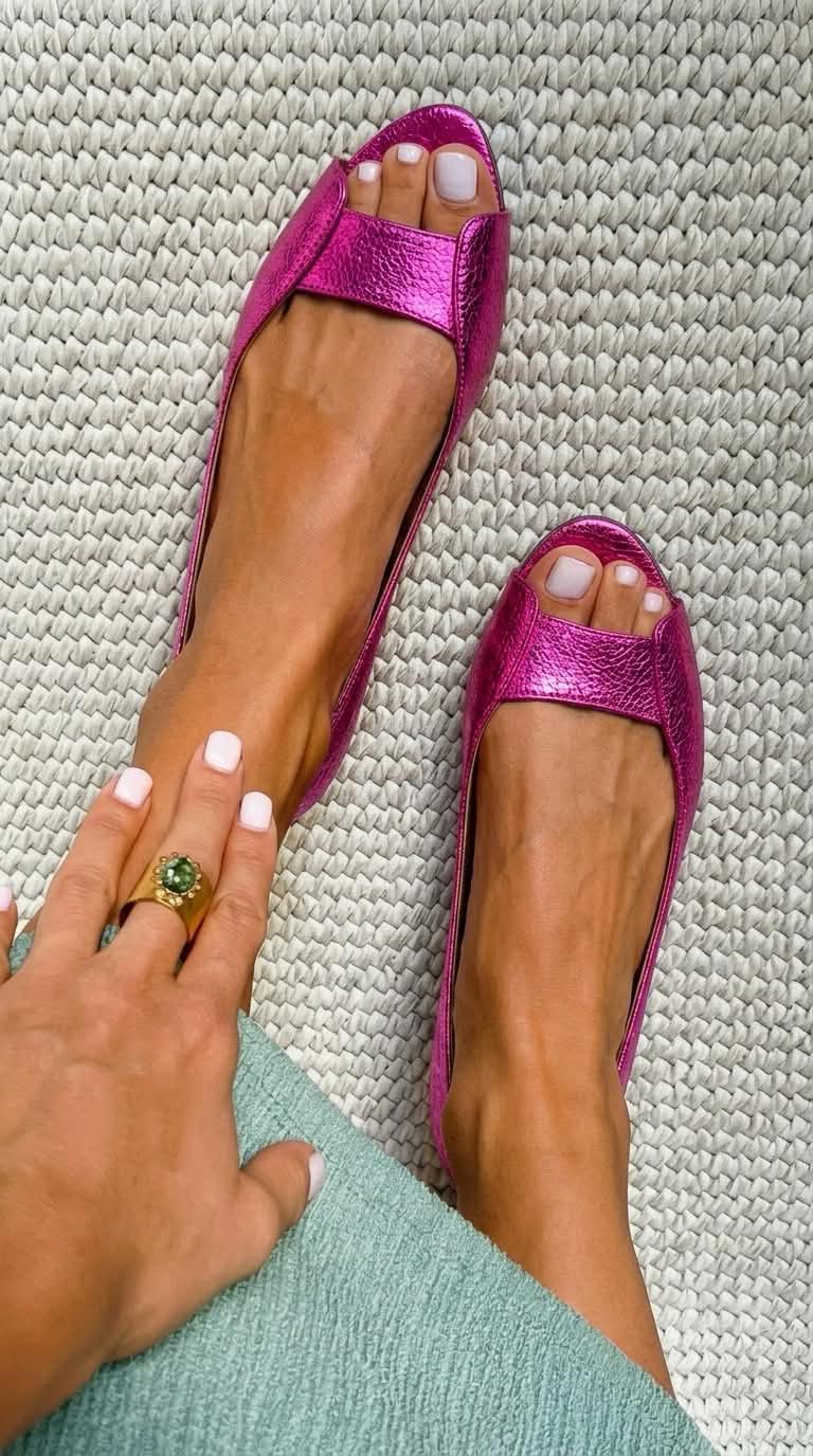 Adelina | Sandalias Doradas Comfort Chic