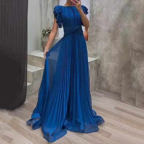 Abigail™ | Vestido de Noche con Pliegues