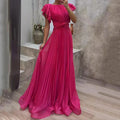 Abigail™ | Vestido de Noche con Pliegues