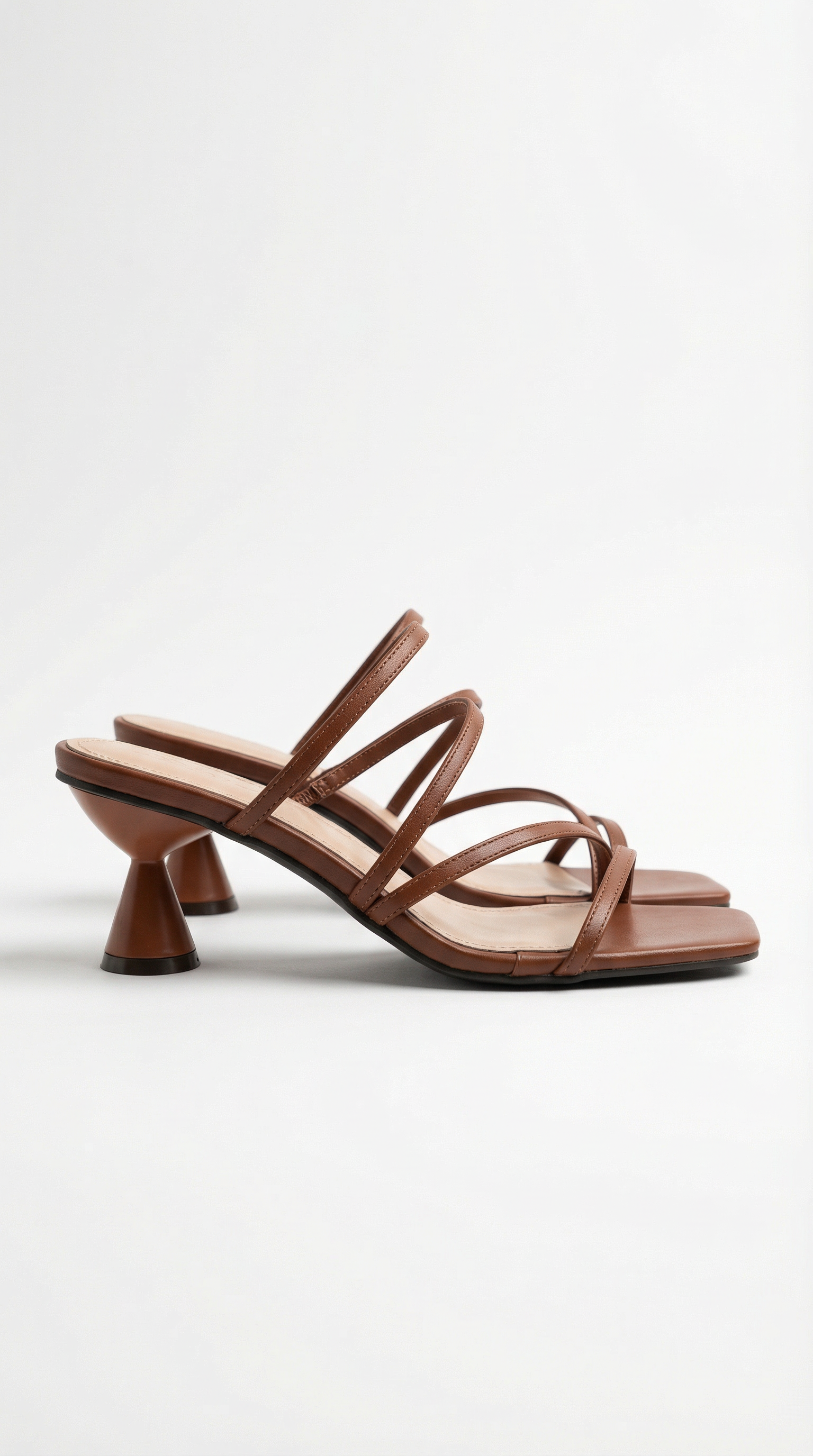 Sandalias de tiras Stephanie con tacón alto